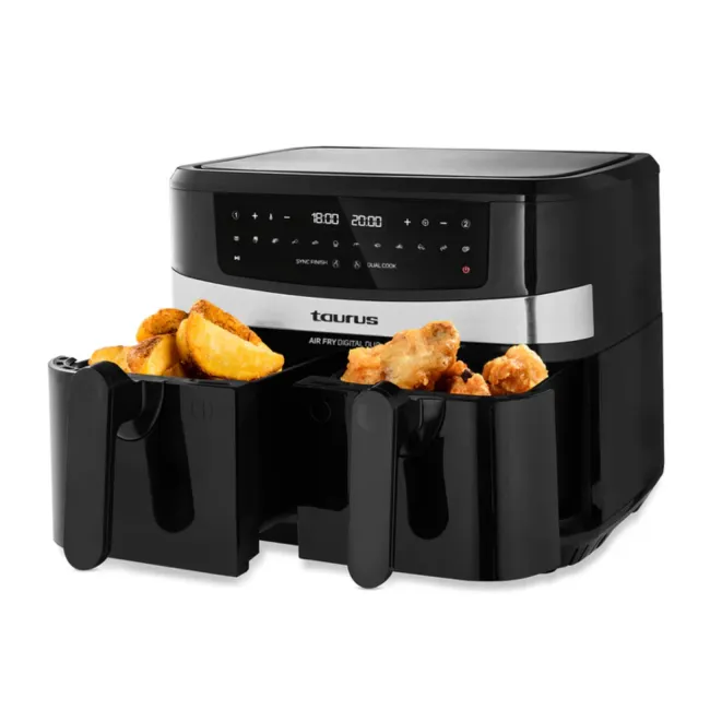 FRITEUSE AIR FRY DIGITAL DUO 9L +PLANCHA GALEXIA MA9968447000 TAURUS