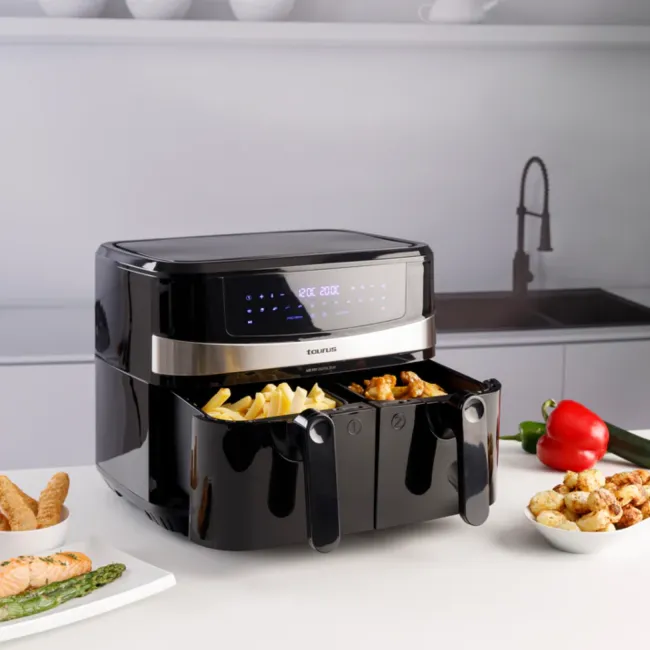 FRITEUSE AIR FRY DIGITAL DUO 9L +PLANCHA GALEXIA MA9968447000 TAURUS