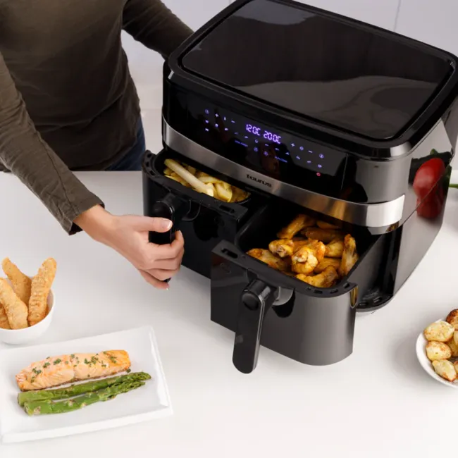 FRITEUSE AIR FRY DIGITAL DUO 9L +PLANCHA GALEXIA MA9968447000 TAURUS