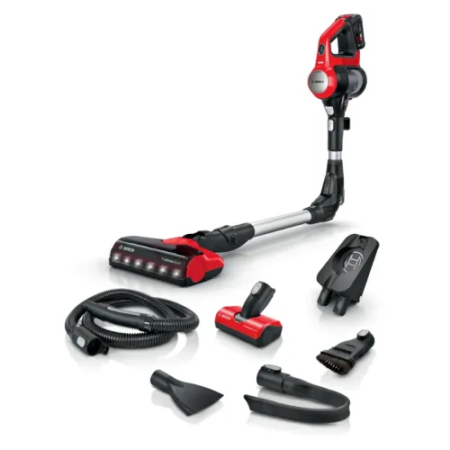 ASPIRATEUR RECHARGEABLE UNLIMITED 7 PROANIMAL ROUGE BOSCH