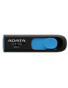 CLE USB 3.0 CAPLESS NOIR/BLEU 128GB ADATA