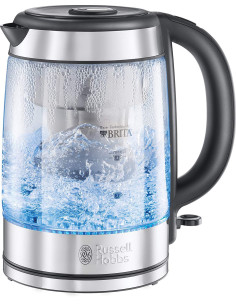 BOUILLOIRE EN VERRE FILTRANTE 1 L CLARITY RUSSELL HOBBS