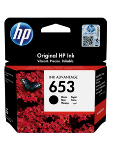 CARTOUCHE INK ADVANTAGE 653 NOIR HP 