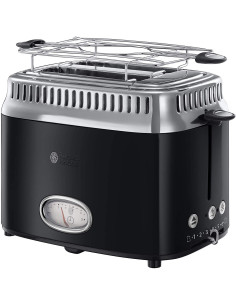 GRILLE-PAIN RETRO NOIR RUSSELL HOBBS