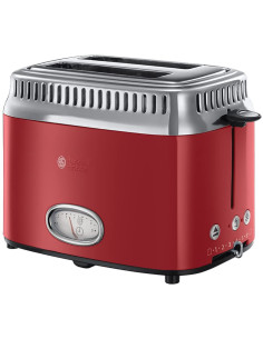 GRILLE-PAIN RETRO ROUGE RUSSELL HOBBS