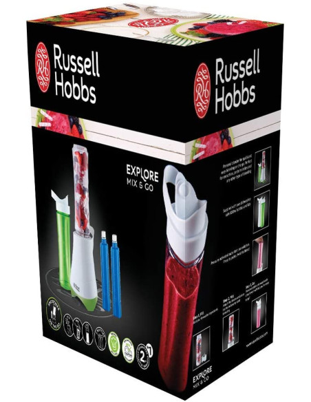 MIX & GO COLLECTION KITCHEN BLANC & VERT RUSSELL HOBBS