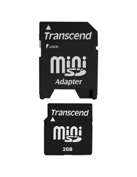 CARTE MEMOIRE MINI SD 2GB TRANSCEND