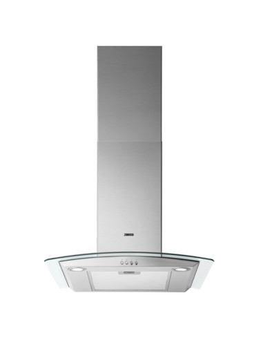 HOTTE CHEMINEE 60 cm INOX/VERRE  ZHC62352IX ZANUSSI