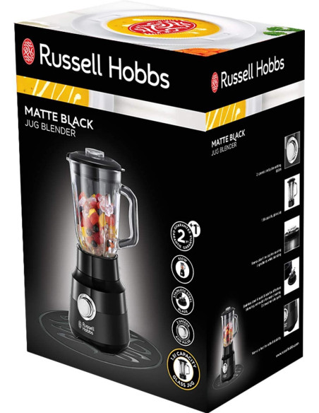 BLENDER MATT BLACK RUSSELL HOBBS