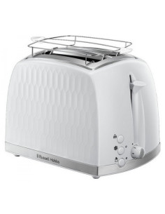 TOASTER HONEYCOMB 2 SLICE BLANC RUSSELL HOBBS