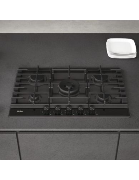 TABLE DE CUISSON Séries 6, Inox Noir 74 cm HAIER