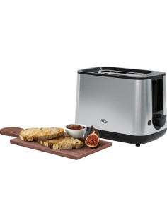 TOASTER Deli 3, 2 Tranches, 870W Inox AEG