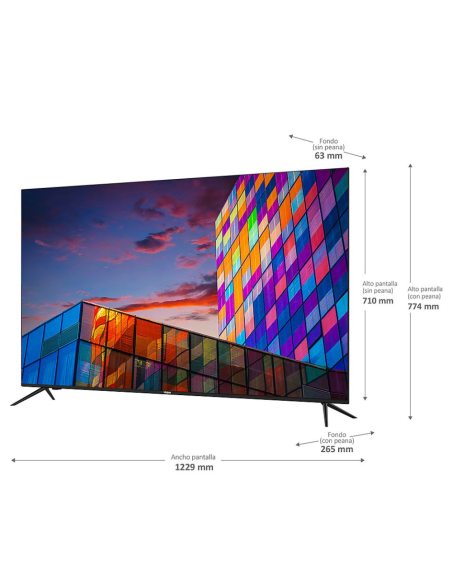 SMART TV 55'' LED 4K FRAMELESS HAIER