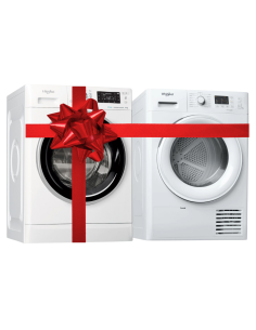 SECHE LINGE 8KG FFTCM108BBNA+LAVE LINGE 8KG FFWB8248WBSVNA WHIRLPOOL