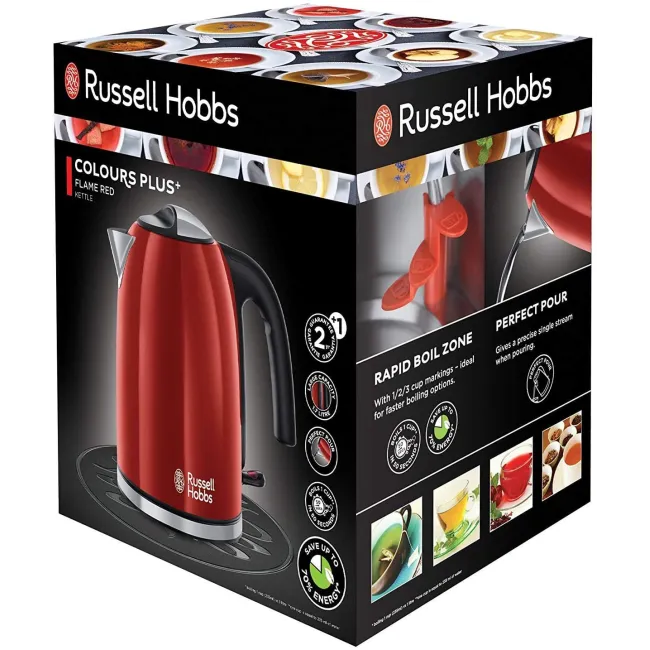 BOUILLOIRE ROUGE RUSSELL HOBBS