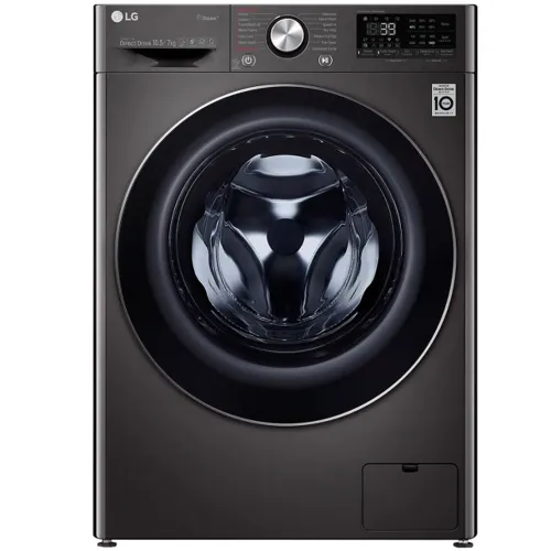 LAVANTE SECHANTE 10.5KG / 7KG 1400trs NOIR INOX LG