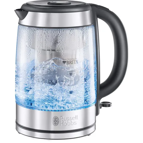 BOUILLOIRE EN VERRE FILTRANTE 1 L CLARITY RUSSELL HOBBS