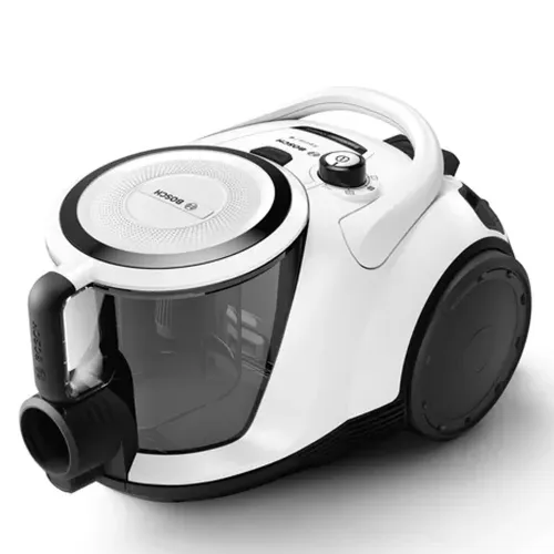 ASPIRATEUR SANS SAC SILENCIEUX  BLANC BOSCH