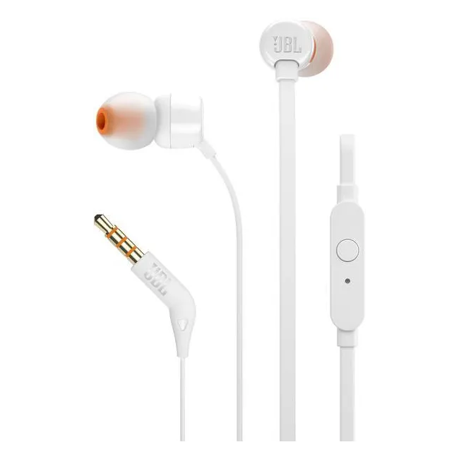 ECOUTEURS T110 BLANC JBL