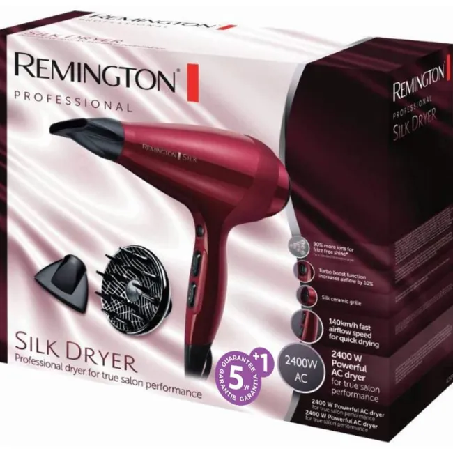 COFFRET CADEAU : SECHE CHEVEUX SLIK+LISSEUR SLIK REMINGTON