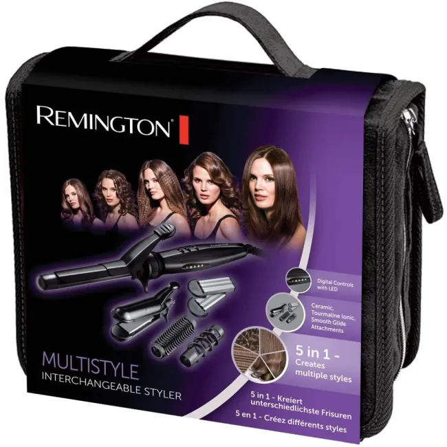 LISSEUR BOUCLEUR 5en1 CERAMIQUE  REMINGTON