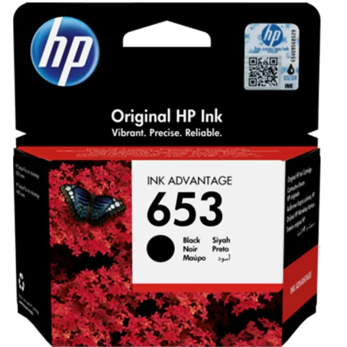 CARTOUCHE INK ADVANTAGE 653 NOIR HP 