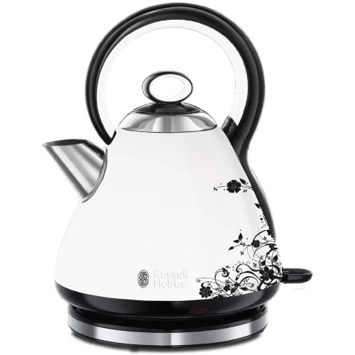 BOUILLOIRE Floral White RUSSELL HOBBS