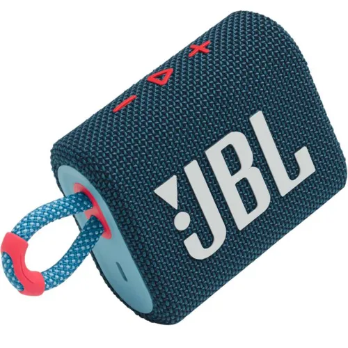 HAUT PARLEUR GO 3J BLEU/ROSE JBL