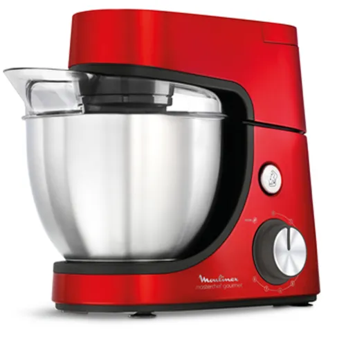 KITCHEN MACHINE ROUGE 4.6L 1100W AVEC BOL MOULINEX