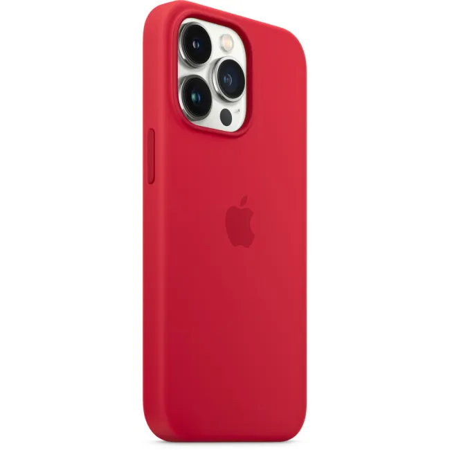 ETUI iPhone 13 Pro Silicone Case with MagSafe ? (PRODUCT)RED APPLE