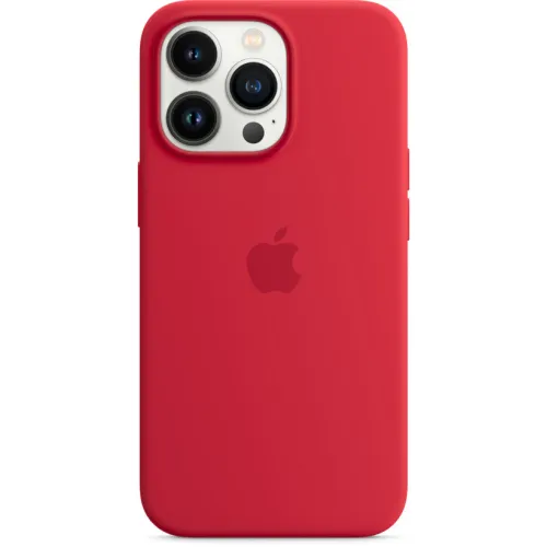 ETUI iPhone 13 Pro Silicone Case with MagSafe ? (PRODUCT)RED APPLE