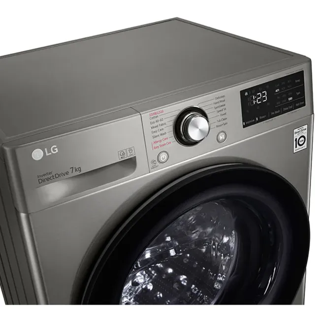 LAVE LINGE 7KG/1200Trs SILVER LG 