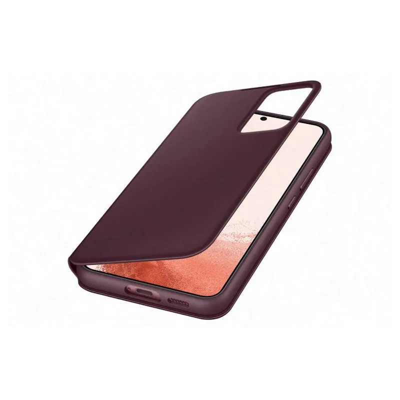 ETUI SMART CLEAR VIEW COVER BURGUNDY SAMSUNG