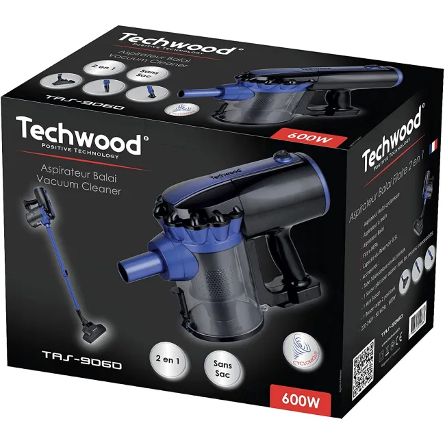 ASPIRATEUR BALAI BLEU TECHWOOD