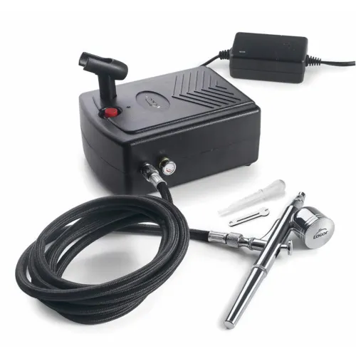 AIR BRUSH SET AVEC COMPRESSEUR LACOR