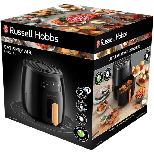 FRITEUSE SATISFRY AIR FRYER LARGE 5L RUSSELL HOBBS