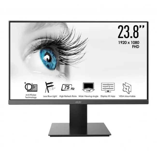 ECRAN MONITOR 23.8 FHD VGA HDMI MSI