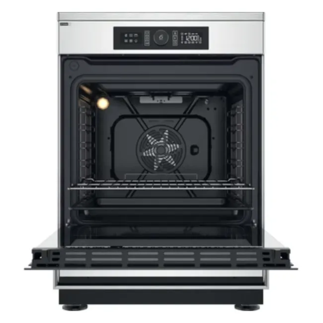 CUISINIERE 60 CM 4 FEUX INDUCTION  FOUR ELECTRIQUE WHIRLPOOL