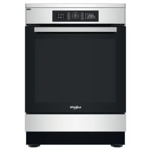 CUISINIERE 60 CM 4 FEUX INDUCTION  FOUR ELECTRIQUE WHIRLPOOL