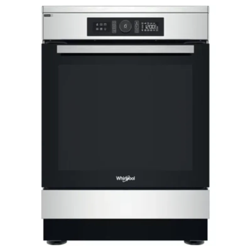 CUISINIERE 60 CM 4 FEUX INDUCTION  FOUR ELECTRIQUE WHIRLPOOL