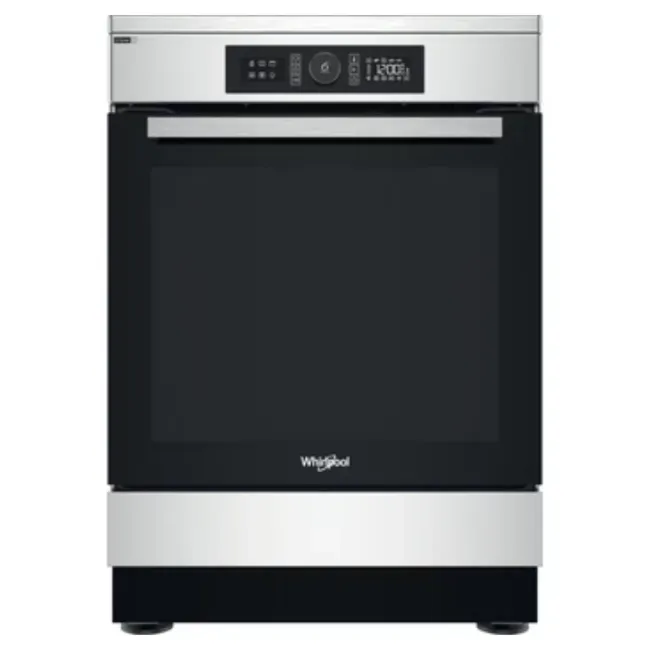 CUISINIERE 60 CM 4 FEUX INDUCTION  FOUR ELECTRIQUE WHIRLPOOL