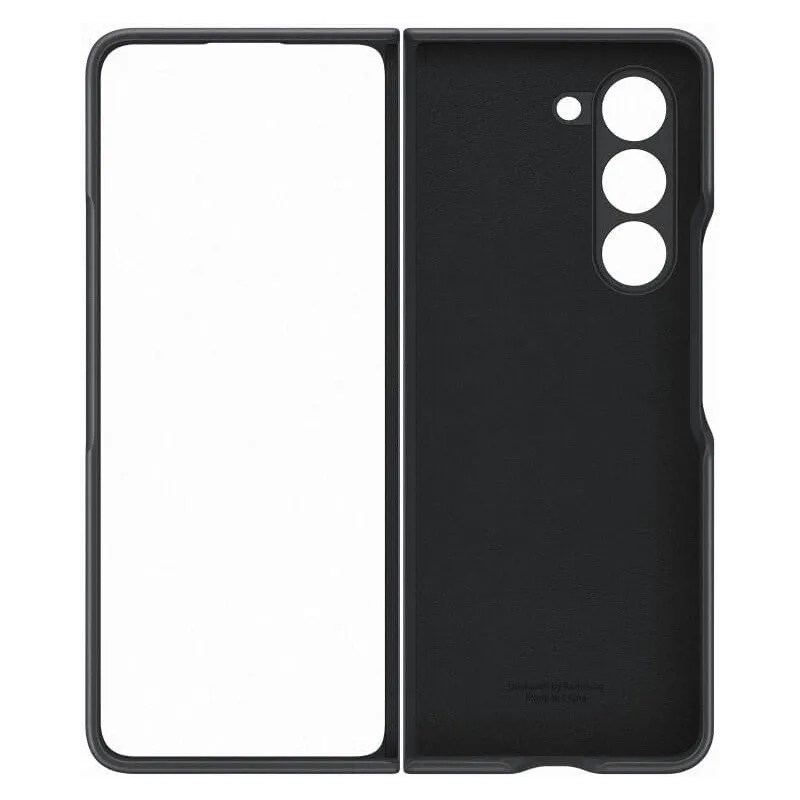 COQUE SIMILI CUIR FOLD5 NOIR SAMSUNG