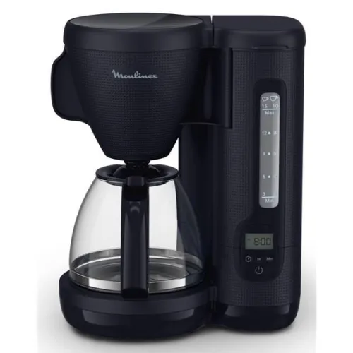 CAFETIERE PROGRAMMABLE MORNING 10-15 TASSES 1000W MOULINEX 