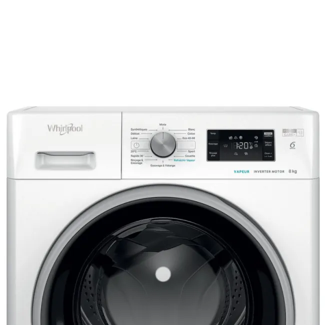 SECHE LINGE 8KG FFTCM108BBNA+LAVE LINGE 8KG FFWB8248WBSVNA WHIRLPOOL