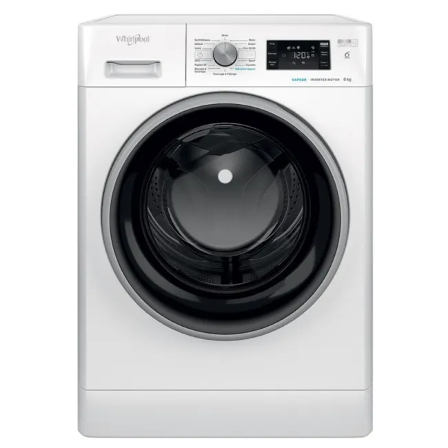 SECHE LINGE 8KG FFTCM108BBNA+LAVE LINGE 8KG FFWB8248WBSVNA WHIRLPOOL