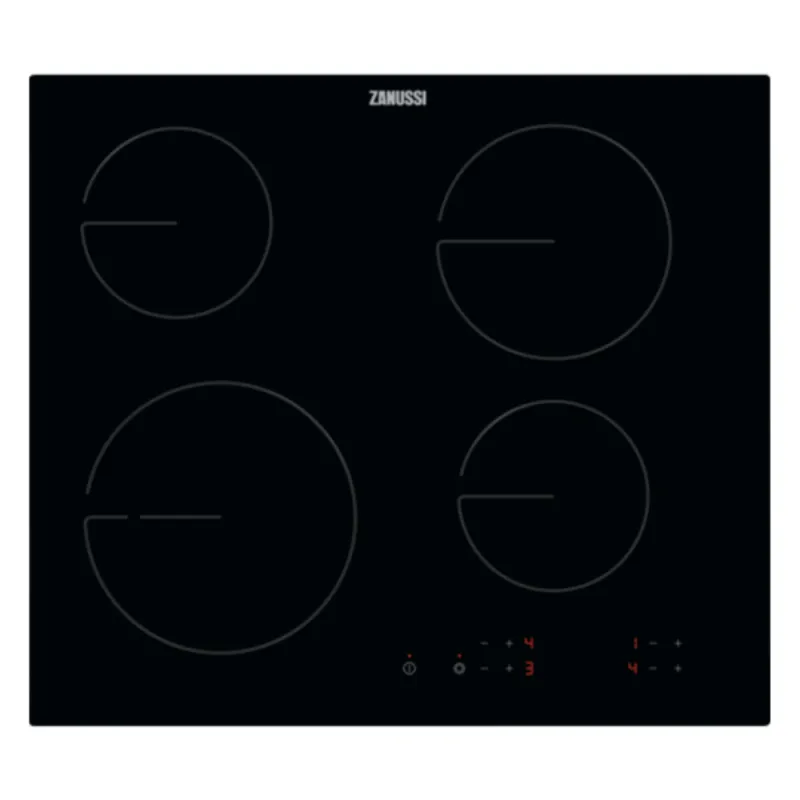 TABLE DE CUISSON VITROCERAMIQUE 4 FEUX 60 CM ZANUSSI