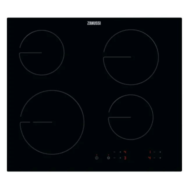 TABLE DE CUISSON VITROCERAMIQUE 4 FEUX 60 CM ZANUSSI